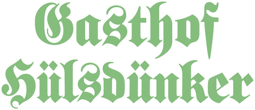 Gasthof Hülsdünker Logo Fußzeile